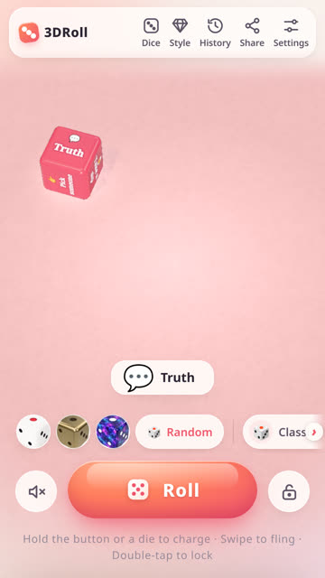 3DRoll – Jelly truth-or-dare (phone)