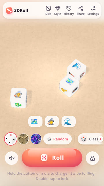 3DRoll – Story dice (phone)
